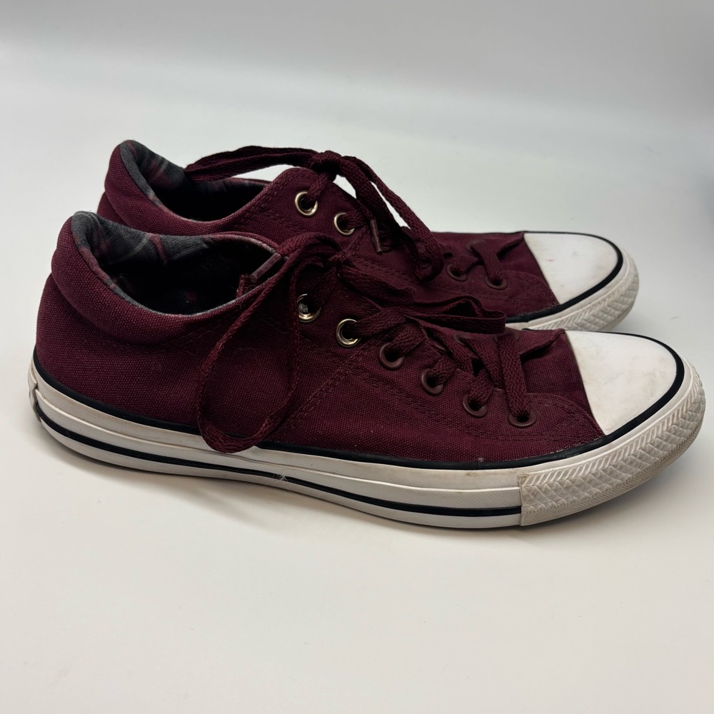 Maroon Converse Chuck Taylor All Star women’s size 9 - Picture 5 of 8